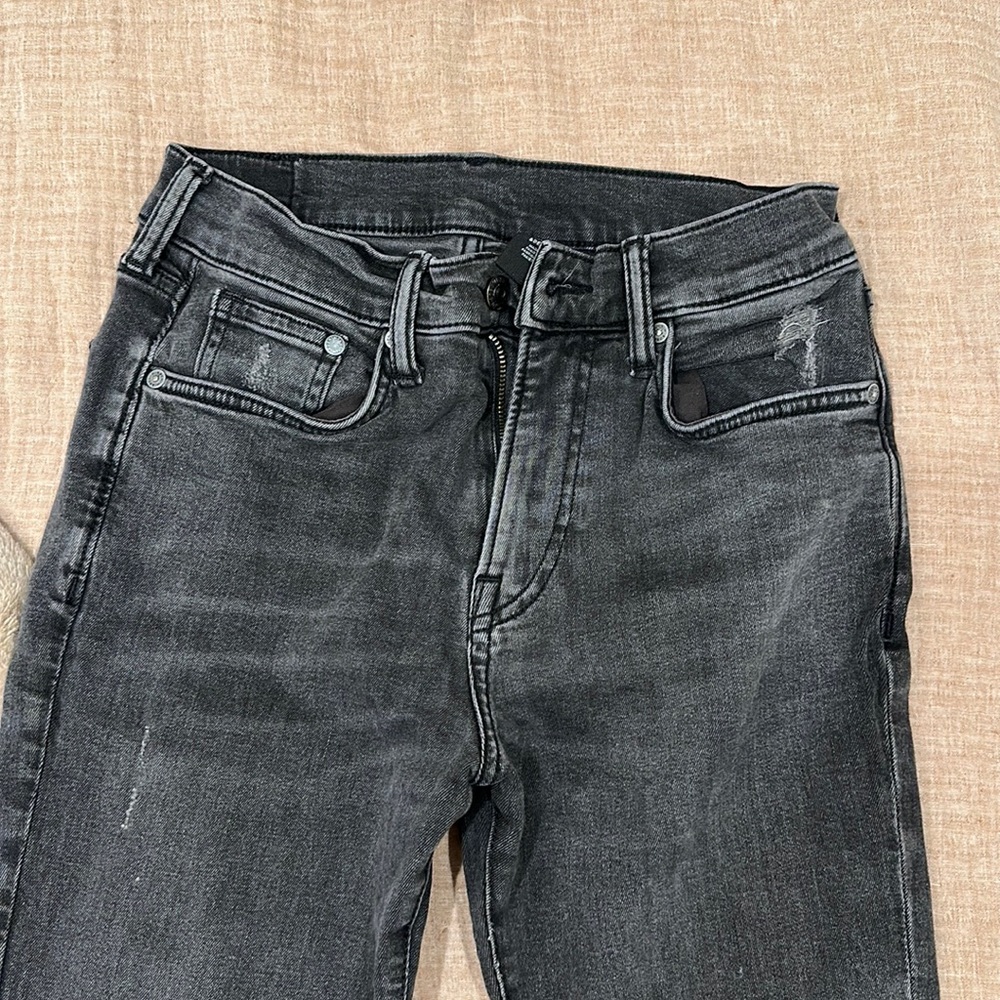 29x32 H&M black ripped skinny jeans